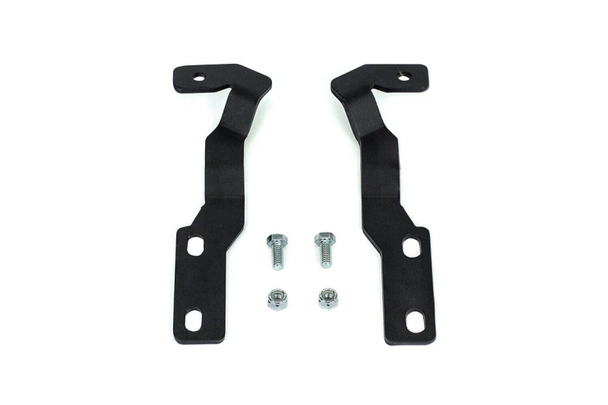Cali Raised 16-23 Toyota Tacoma Low Profile Ditch Light Brackets Kit - Brackets Only CR2360