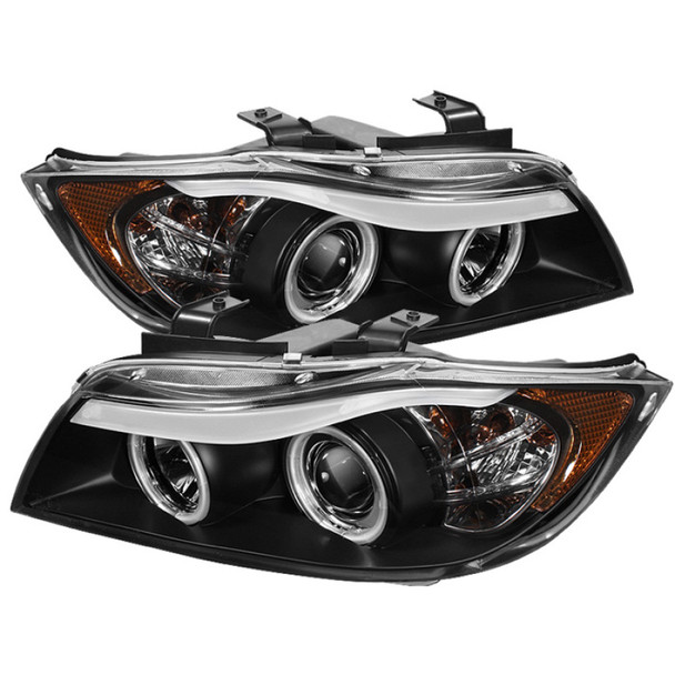 Spyder BMW E90 3-Series 06-08 4DR Projector CCFL Halo - Eyebrow Bulb Blk- PRO-YD-BMWE9005-CCFL-BK 5029652