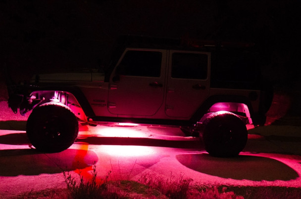 KC HiLiTES C-Series RGB LED Rock Light Kit (Incl. Wiring) - Set of 6 339