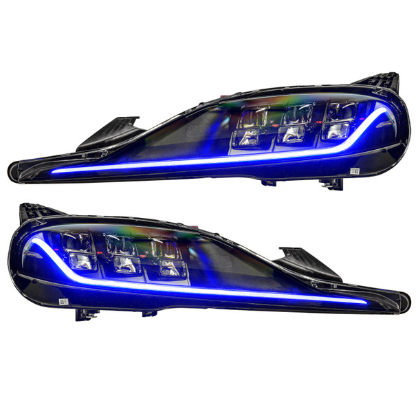 Oracle 20-21 Toyota Supra GR RGB+A Headlight DRL Upgrade Kit - ColorSHIFT 2 SEE WARRANTY 1400-333