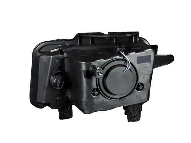 ANZO 2010-2013 Chevrolet Camaro Projector Headlights w/ Halo Black (CCFL) 121312
