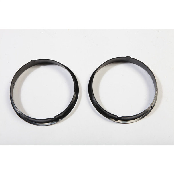 Rugged Ridge Headlight Bezels Black 97-06 Jeep Wrangler 12419.23