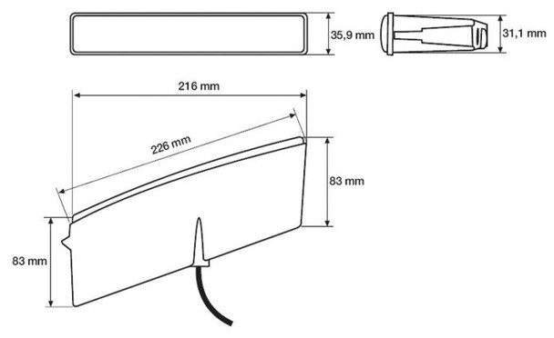 Hella LEDayLine Daytime Running Light Kit 010043801