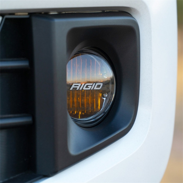 Rigid Industries 2014+ Toyota Tundra & 4Runner / 2016+ Tacoma 360-Series PRO SAE Fog Kit - Yellow 37117