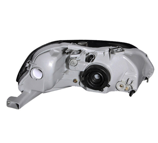 ANZO 1999-2000 Honda Civic Crystal Headlights Gun-Metal Gray - 121234