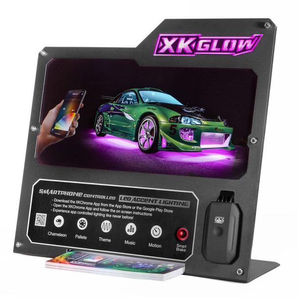 XK Glow 2nd Gen Metal Countertop Display (Car) XK-DIS2-CAR