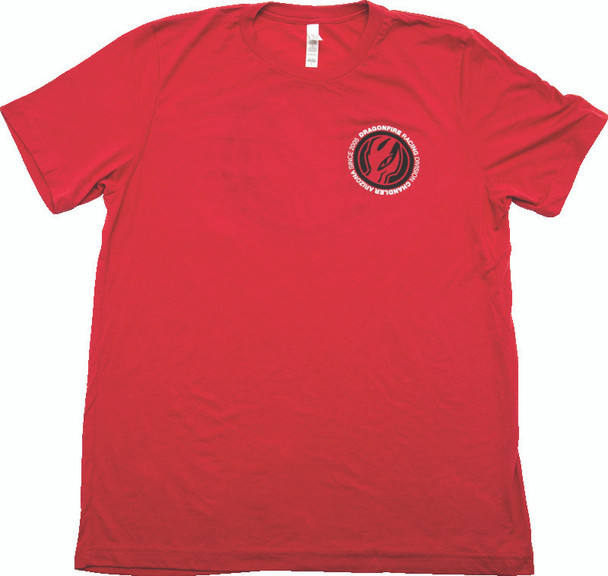 DragonFire Racing Dfr Logo Tee Blue/Red 2Xl 523109
