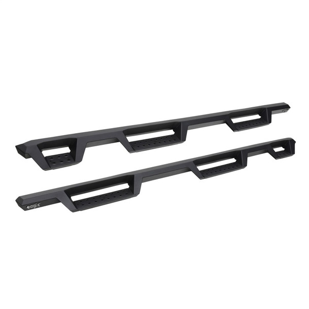 Westin 2019 Chevrolet Silverado/Sierra 1500 (5.5ft) Drop Wheel to Wheel Nerf Step Bars - Txt Black 56-534685