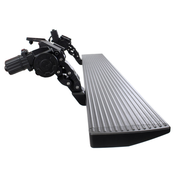 RealTruck 19-25 Chevy Silverado 1500 CC 4dr VoltStep Electric Running Board Kit - Tex. Blk 20404887PC