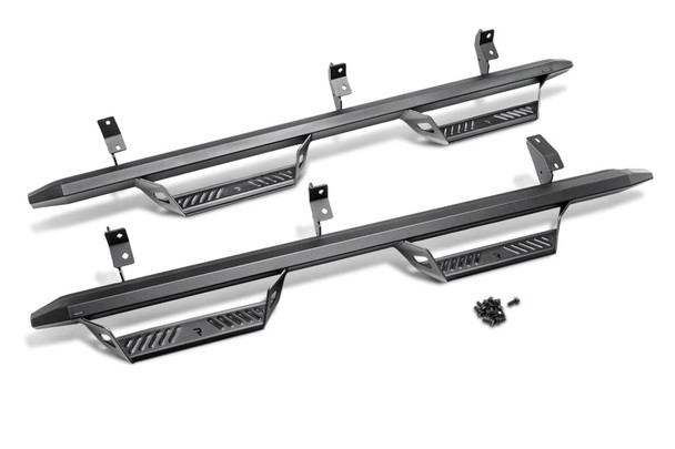 N-Fab Predator Pro Step System 05-18 Toyota Tacoma Double Cab All Beds Gas - Tex. Black PRT0563CC-TX