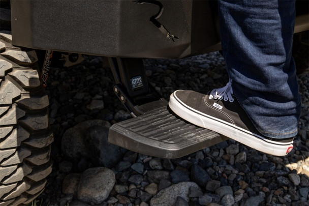 AMP Research 2018 Jeep Wrangler (JL) BedStep - Black 75321-01A