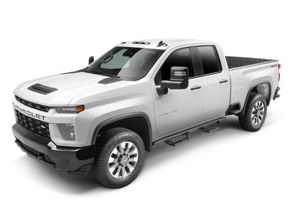 N-Fab Predator Pro 19-20 Chevy/GMC 1500 Crew Cab - Cab Length - Tex. Black PRC1980CC-TX