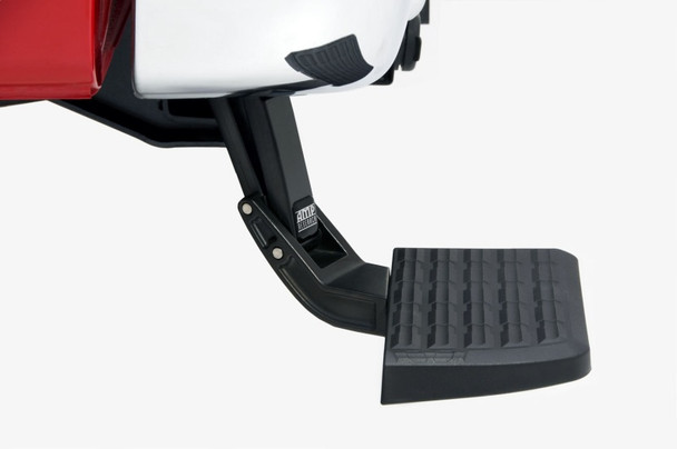 AMP Research 17-22 Ford F-250/350/450 SprDty (450 w/No Vib. Damp Installed) Driv. Side BedStep - Blk 75313-01A