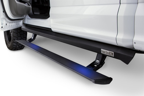 AMP Research 02-03 Ford F-250 Super Duty PowerStep XL - Black 77106-01A