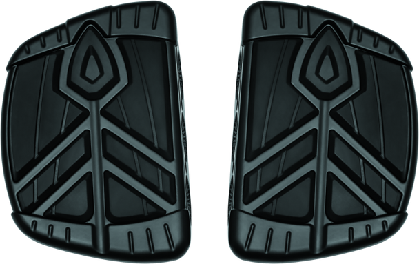 Kuryakyn Spear Mini Boards Without Adapter Satin Black 5653