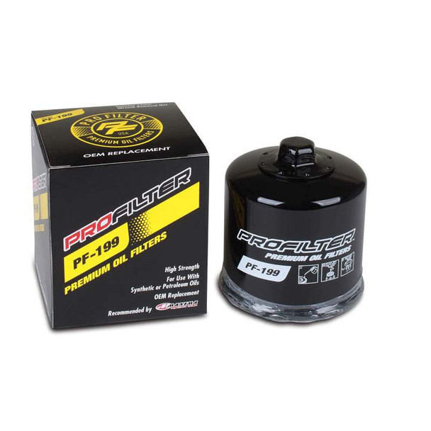 ProFilter Nissan/Polaris/Tohatsu Spin-On Black Various Performance Oil Filter PF-199