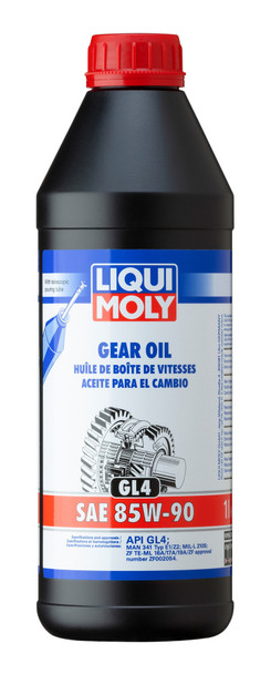 LIQUI MOLY 1L Gear Oil (GL4) SAE 85W90 20016