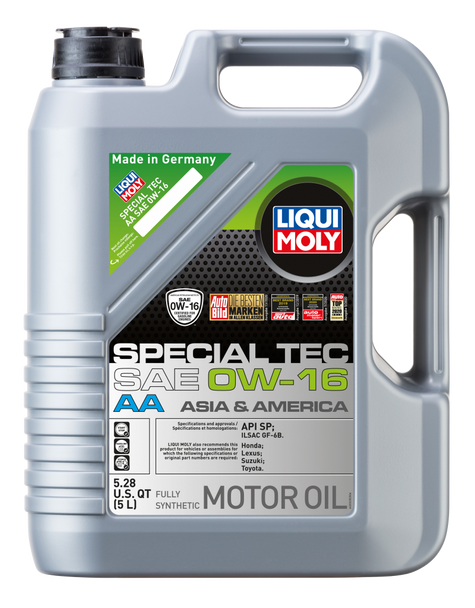LIQUI MOLY 5L Special Tec AA Motor Oil SAE 0W16 20328