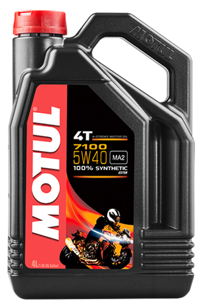 Motul 4L 7100 Synthetic Motor Oil 5W40 4T 104087