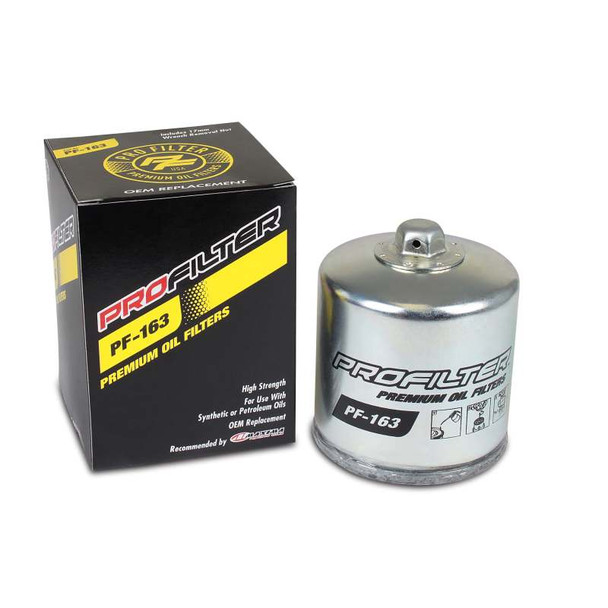 ProFilter BMW Spin-On Silver Various Performance Oil Filter PF-163