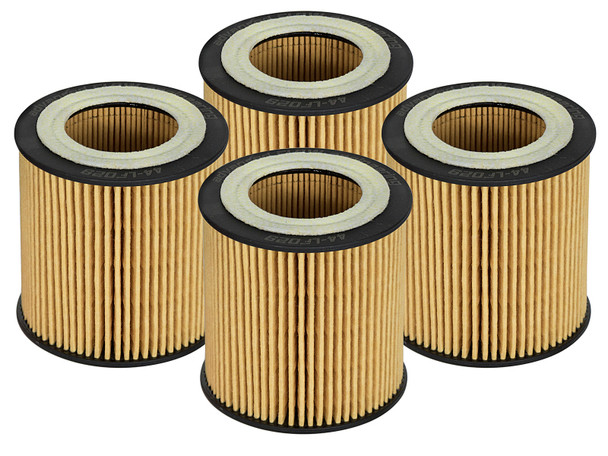 aFe Pro GUARD D2 Oil Filter 06-19 BMW Gas Cars L6-3.0T N54/55 - 4 Pack 44-LF029-MB