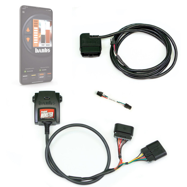 Banks Power Pedal Monster Kit (Stand-Alone) - Aptiv GT 150 - 6 Way - Use w/Phone 64320