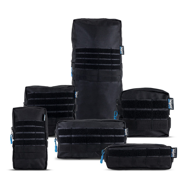 Borne Off-Road Molle Pouch Set - 6-Pack BNMP-B-002