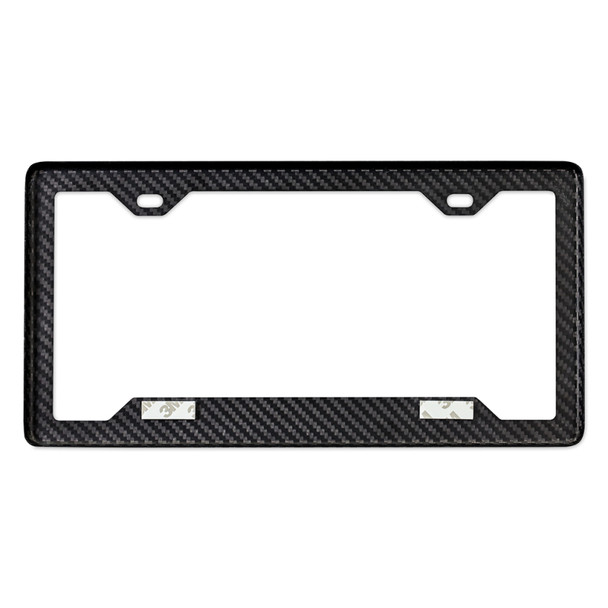 Mishimoto Carbon Fiber License Plate Frame - Gloss MMPROMO-FRAME-CF-G