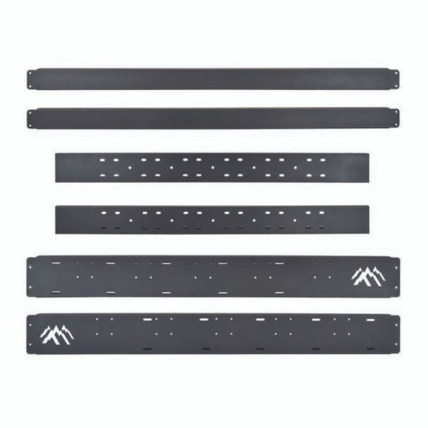 Westin Overland Cargo Rails 57in - Textured Black 51-30015