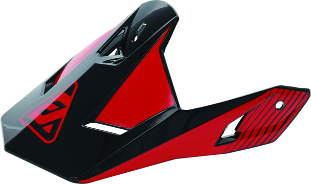 Answer AR1 Vendetta Visor Red/Black - Youth 447789