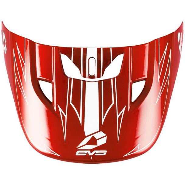 EVS T3 Pinner Helmet Visor - Red HE21T3P-VSRD
