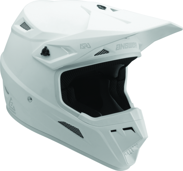 Answer AR1 Solid Helmet White Youth - Small 446364