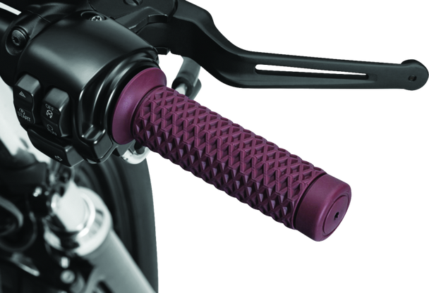 Kuryakyn Braaap Grips 7/8in Red 6597