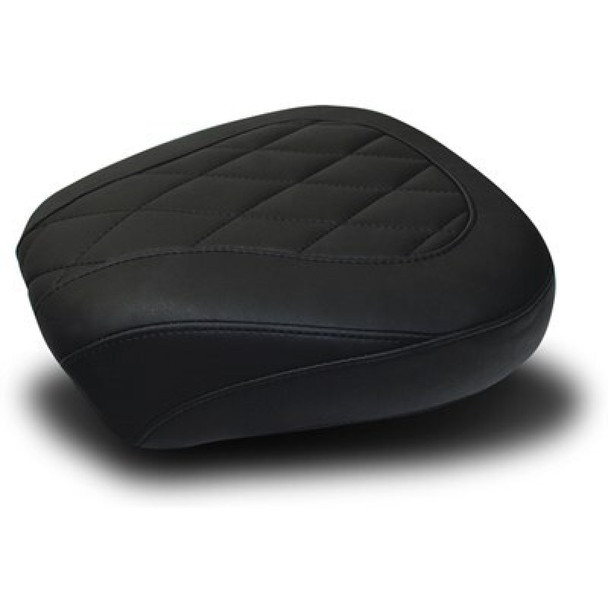 Mustang 08-21 Harley Electra Glide,Rd Glide,Rd King,Str Glide Tripper Passenger Seat Diamond - Black 76695