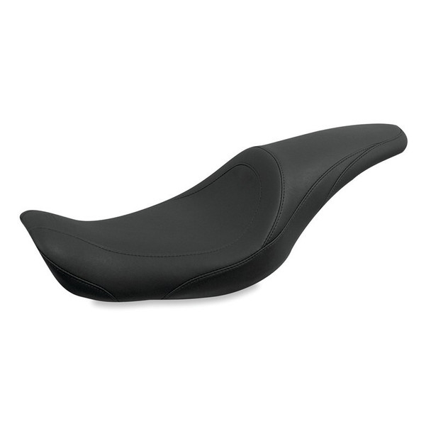 Mustang 06-17 Harley Dyna Tripper Fastback 1PC Seat - Black 76059