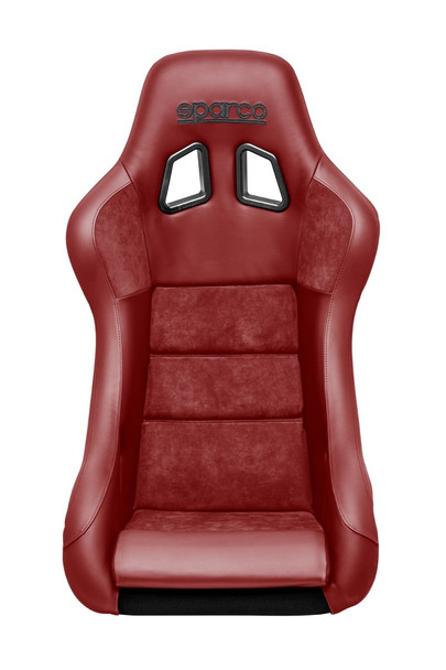 Sparco Seat QRT Performance Leather/Alcantara Red (Must Use Side Mount 600QRT) 008012RPRS
