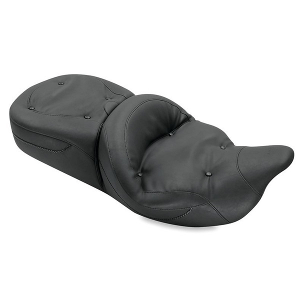 Mustang 08-21 Harley Electra Glide, Rd Glide, Rd King, Str Glide Touring 1PC Seat Regal - Black 79539