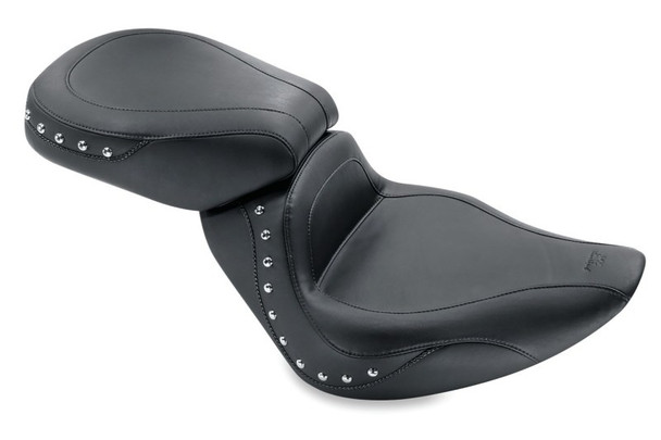 Mustang Sport Touring Passenger Pad w/ Studs - Black 76253