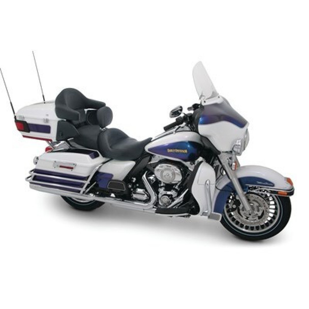 Mustang 97-07 Harley Electra Glide,Rd Glide Lowdown Touring Passenger Seat - Black 79110