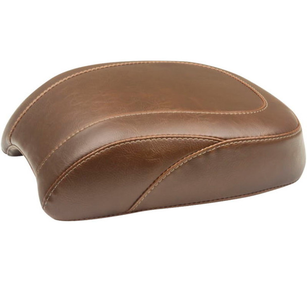 Mustang 18-21 Harley Softail Slim Wide Tripper Passenger Seat - Brown 83051