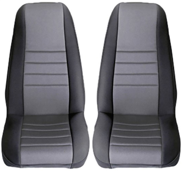 Rugged Ridge Neoprene Front Seat Covers 97-02 Jeep Wrangler TJ 13210.09