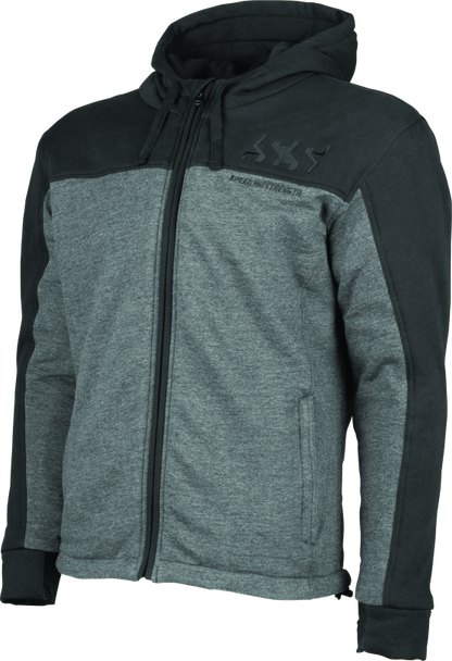 Speed and Strength Hammer Down Armored Hoody Black/Grey - 2XL 880399