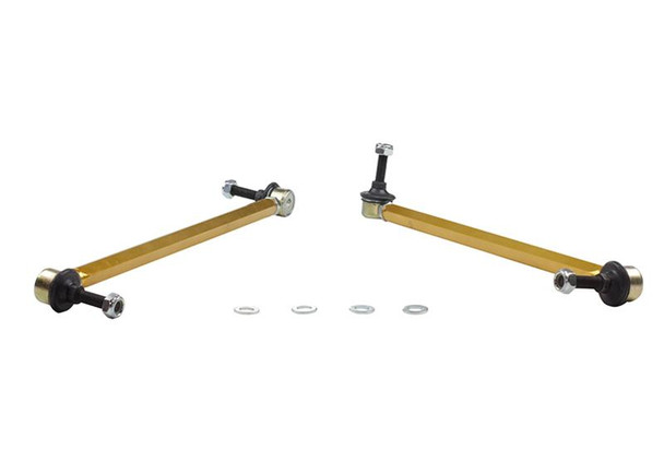 Whiteline 10+ Chevy Camaro FR Coupe Front Sway Bar - Link Assy H/D Adj Steel Ball (360mm C to C) KLC178