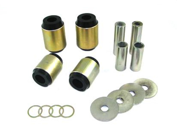Whiteline Plus 02-09 Lexus GX470 / 06+ Toyota FJ Cruiser Fr C/A - Lwr Inner Front & Rear Bushing Kit W53312 Whiteline Plus 02-09 Lexus GX470 / 06+ Toyota FJ Cruiser Fr C/A - Lwr Inner Front & Rear Bushing Kit W53312