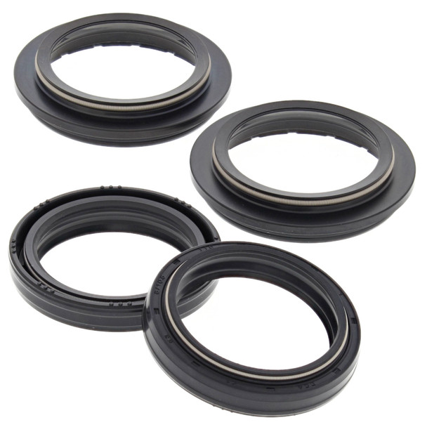 All Balls Racing 1990 Kawasaki KX125 Fork Oil Seal & Dust Seal Kit 56-129