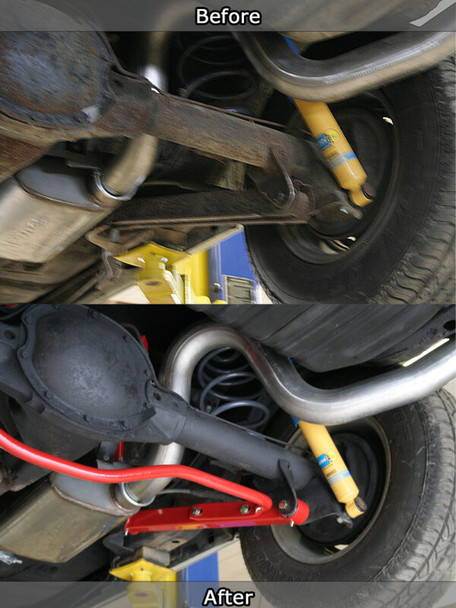UMI Performance 64-72 GM A-Body 1in Solid CrMo Rear Sway Bar 4034-B