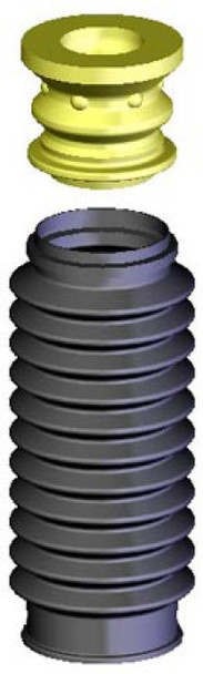 KYB Shocks & Struts Strut Boots Front & Rear ACURA MDX 2001-06 ACURA RSX 2002-04 ACURA RSX 2005-06 A SB104