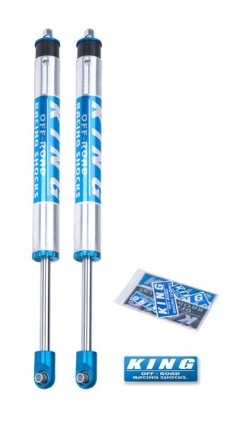 King Shocks 07-18 Jeep Wrangler JK Front 2.0 Dia Internal Reservoir Shock 0-2in Lift (Pair) 20001-206