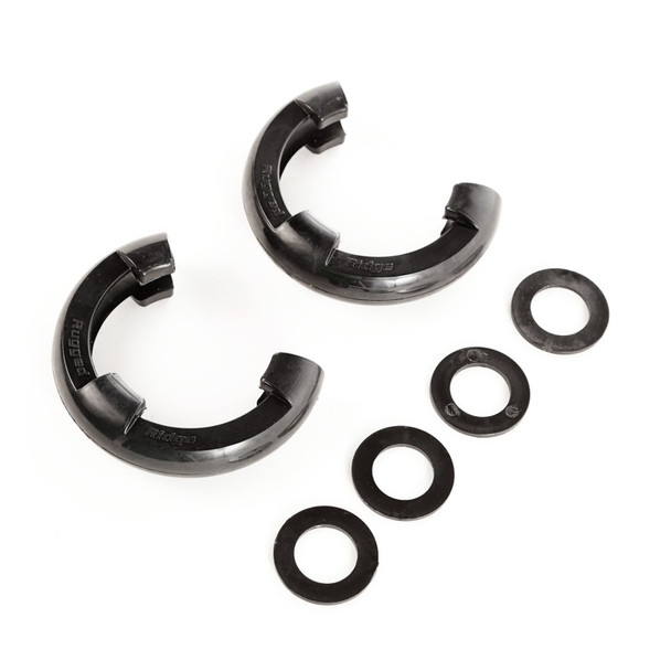Rugged Ridge Black 3/4in D-Ring Isolator Kit 11235.3
