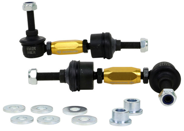 Whiteline 2012+ Ford Focus ST Rear Adjustable Heavy Duty Sway Bar Link Kit KLC195